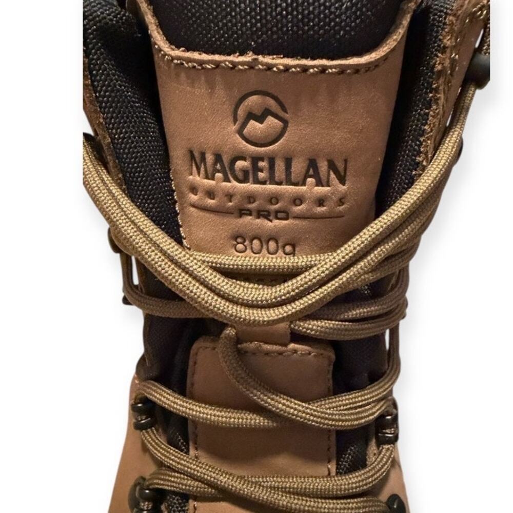 Magellan Size 12 Brown Outdoors Hunting Raghorn Leather Insulated Mens Boot NEW - Picture 4 of 12